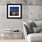 Suramadu Bridge at Dusk Wall Art
