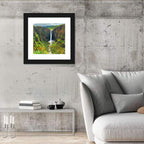 Maletsunyane Falls with Torch Lilies Wall Art