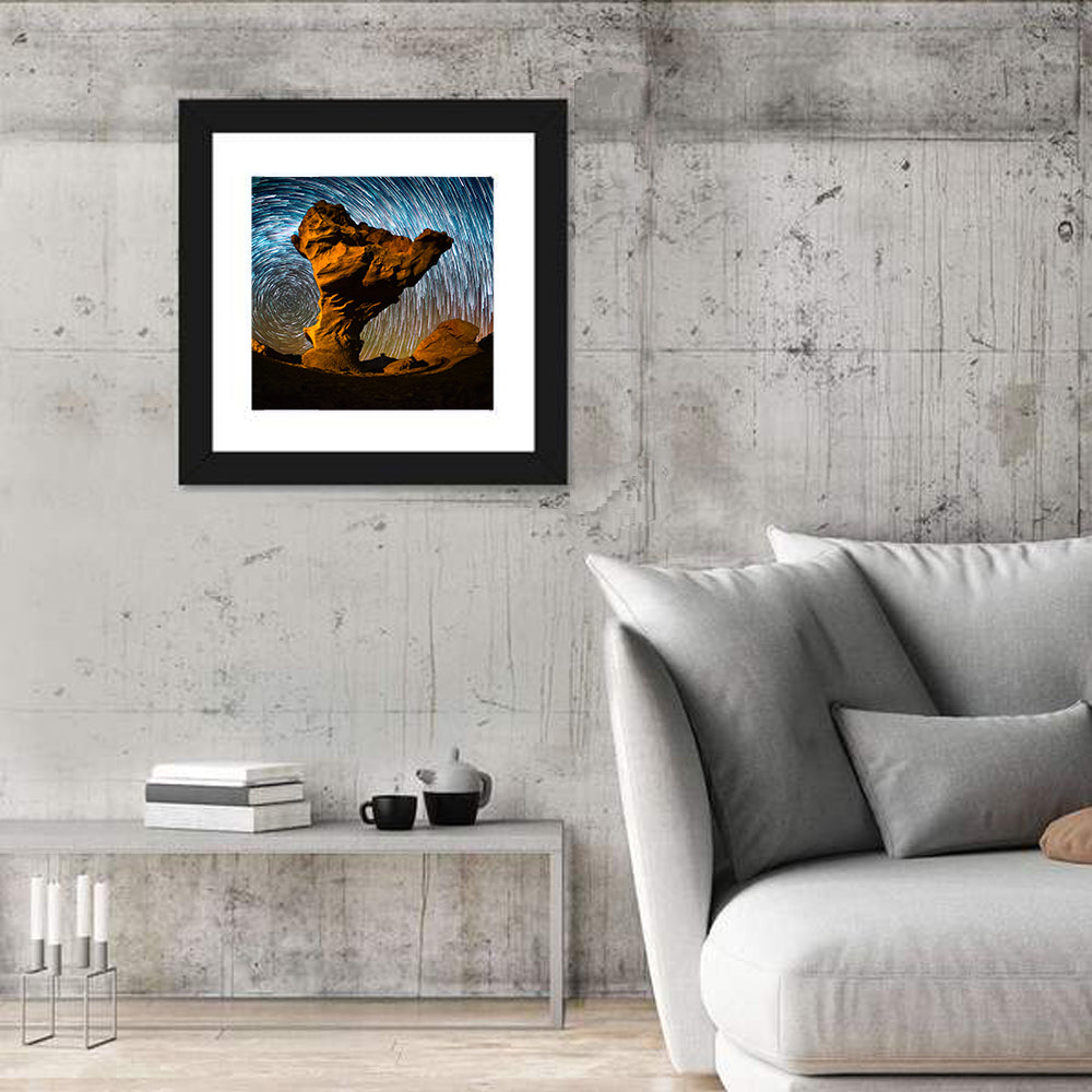 Arbol De Piedra Night Sky Wall Art