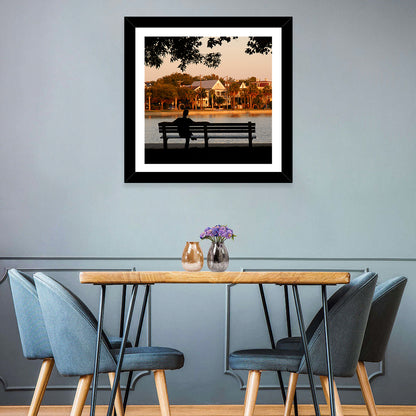 Colonial Lake Wall Art