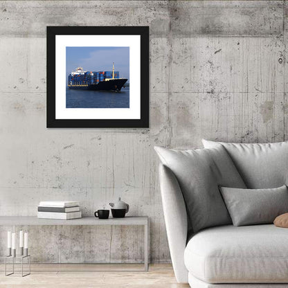 Container Ship Wall Art