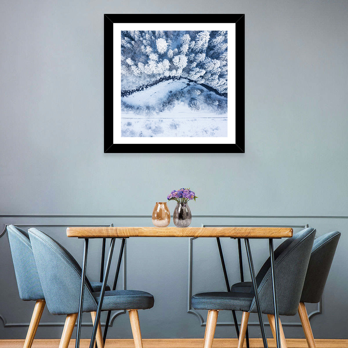 Winding Snowy River Wall Art
