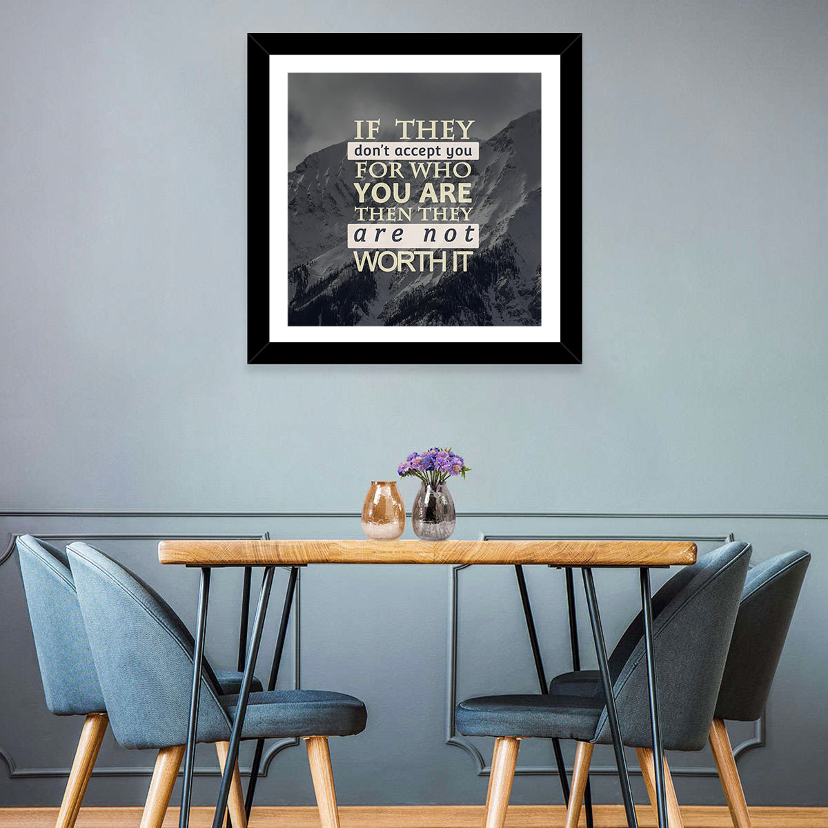They Are Not Worth It Wall Art