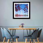 Washington Monument with Cherry Blossoms Wall Art