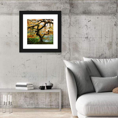 Japanese Autumn Maple Wall Art