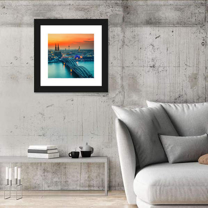 Hohenzollern Bridge Wall Art