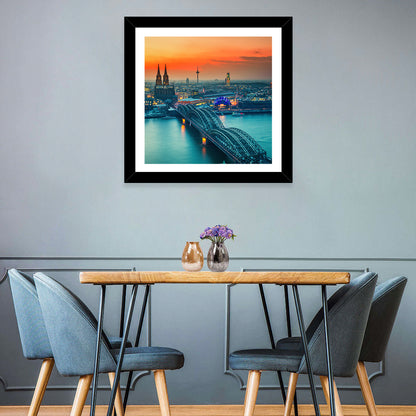 Hohenzollern Bridge Wall Art