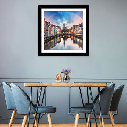 Bruges Canal Wall Art