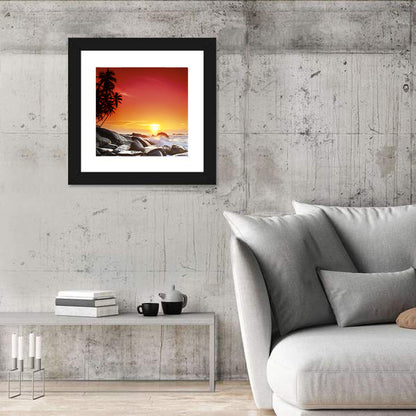 Island Sunset Wall Art