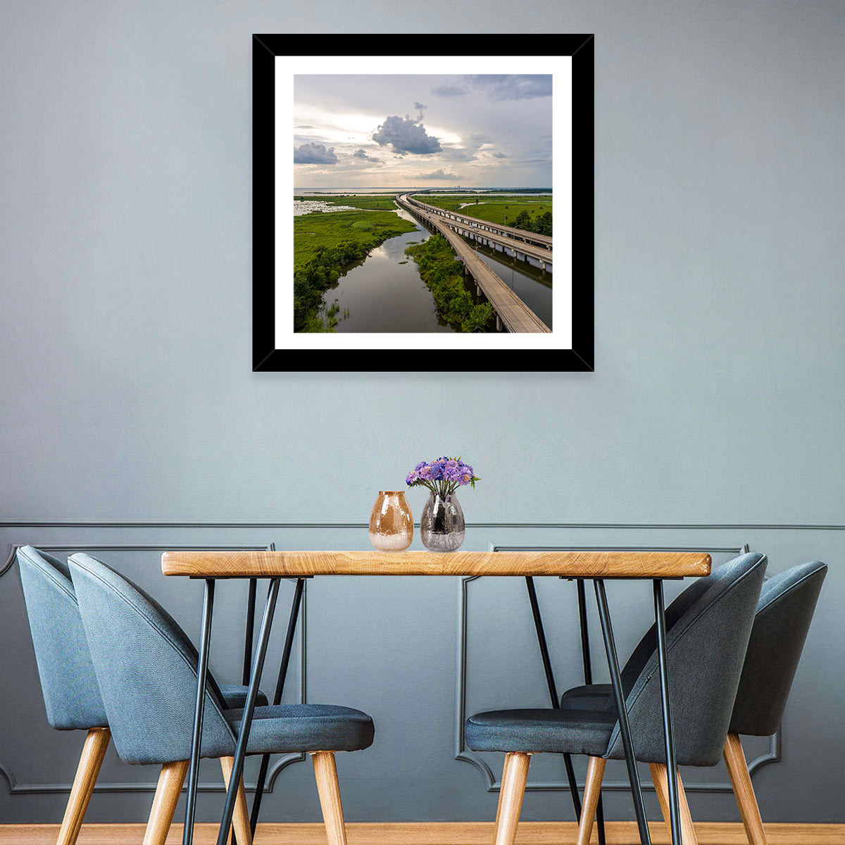 Interstate 10 Bridge Wall Art