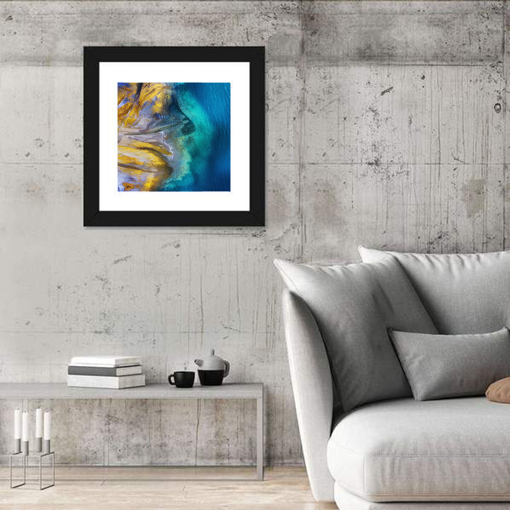 Abstract Beach Wall Art