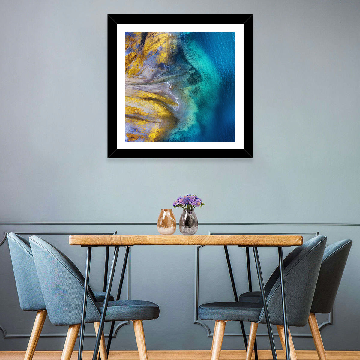 Abstract Beach Wall Art