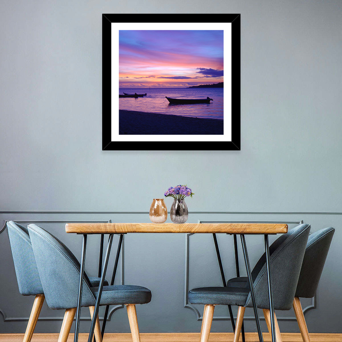 Malolo Island Sunset Wall Art