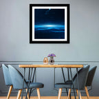 Digital Data Waves Wall Art