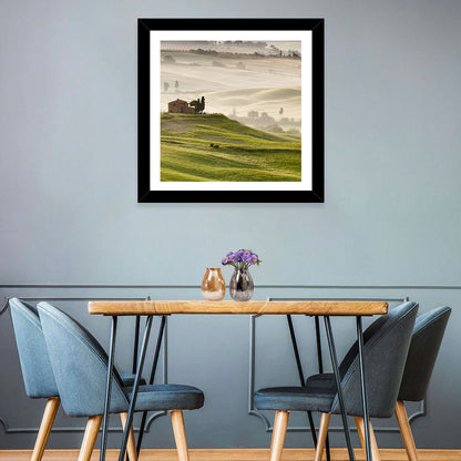 Foggy Tuscany Wall Art
