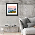 Misty Morning Over Lake Bled Wall Art