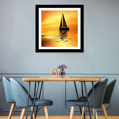 Sailing Boat Wall Art
