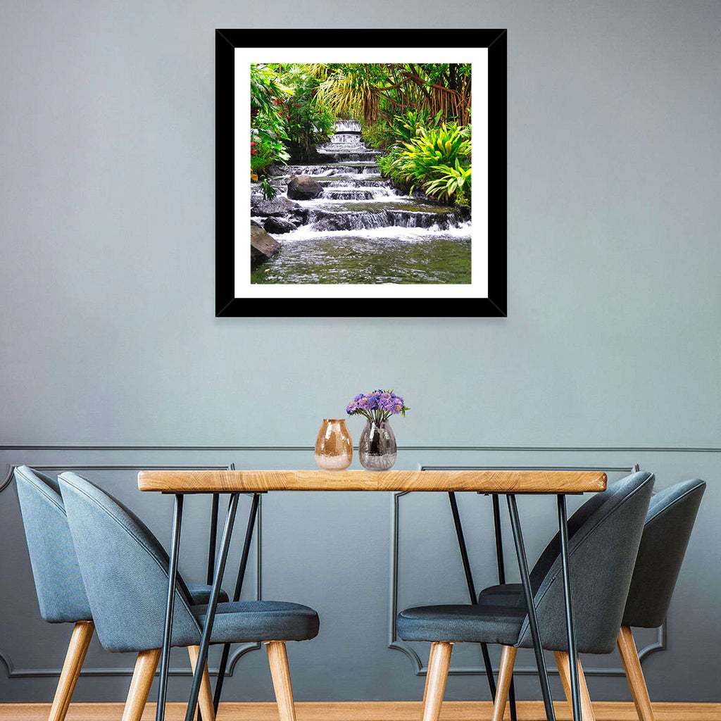Tabacon Tiered Hot Springs Waterfall Wall Art