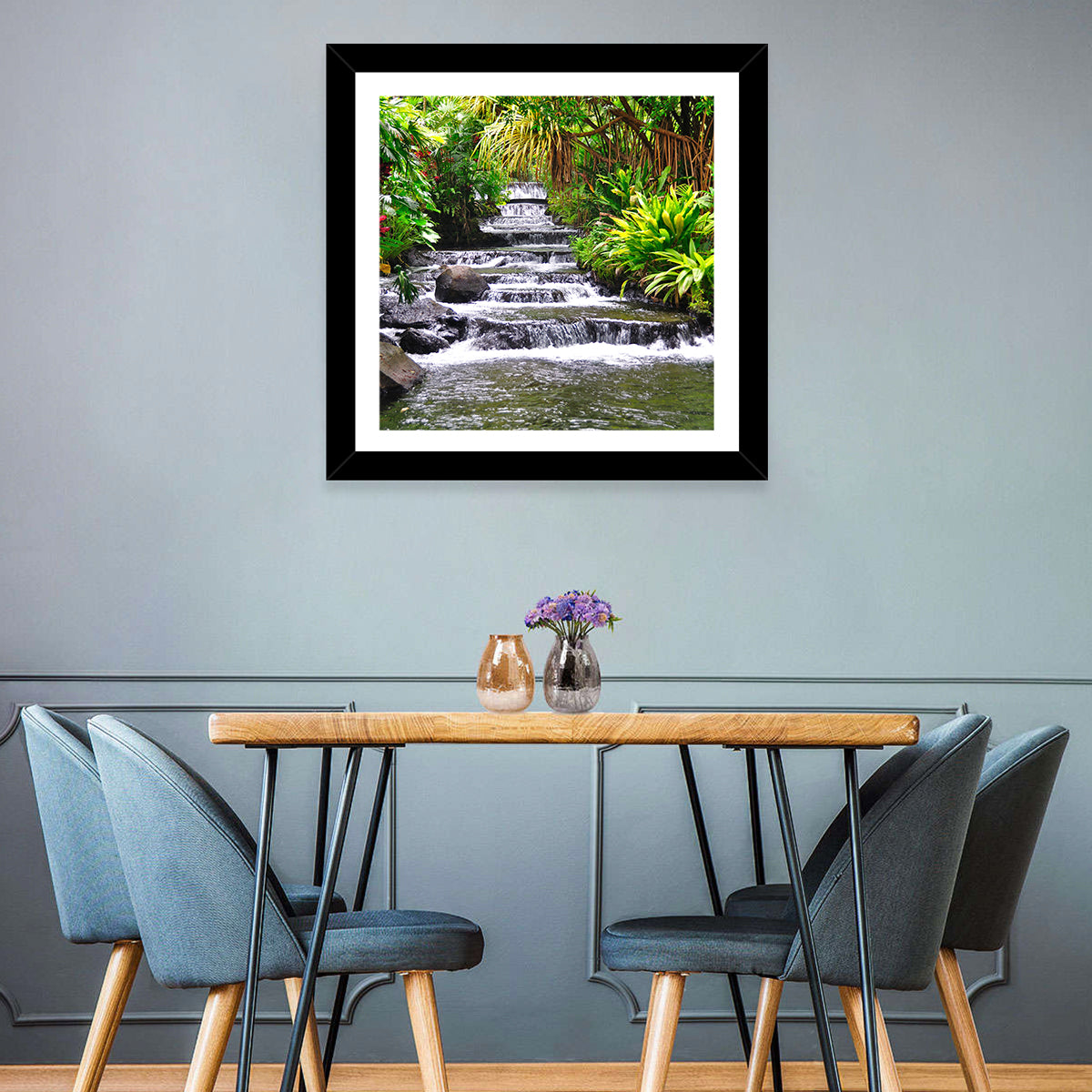 Tabacon Tiered Hot Springs Waterfall Wall Art