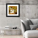 Plitvice Autumn Stream Wall Art