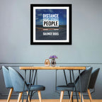 Silence Separates People Wall Art