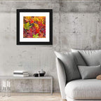 Autumn Maple Leaves Close-up Wall Art
