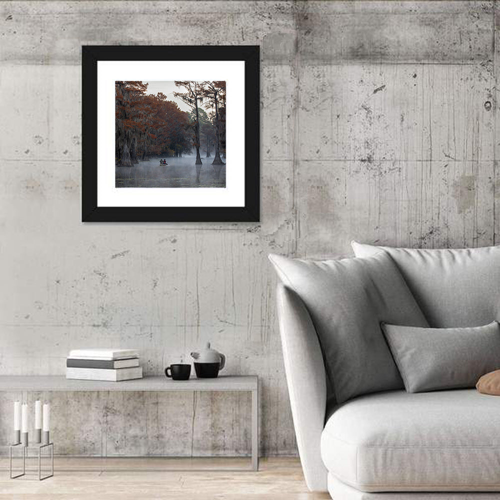 Caddo Lake Morning Mist Wall Art