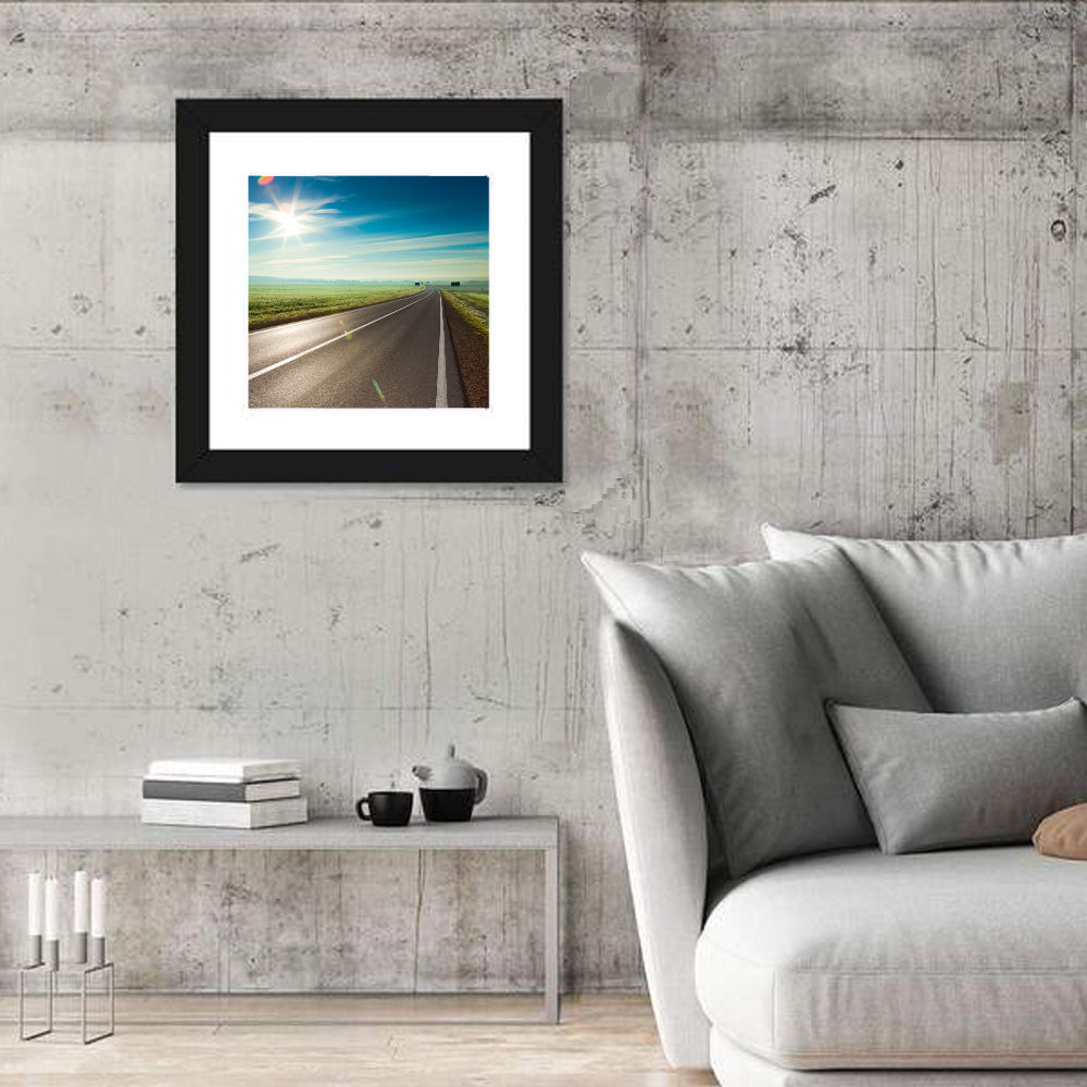 Sunny Road Wall Art