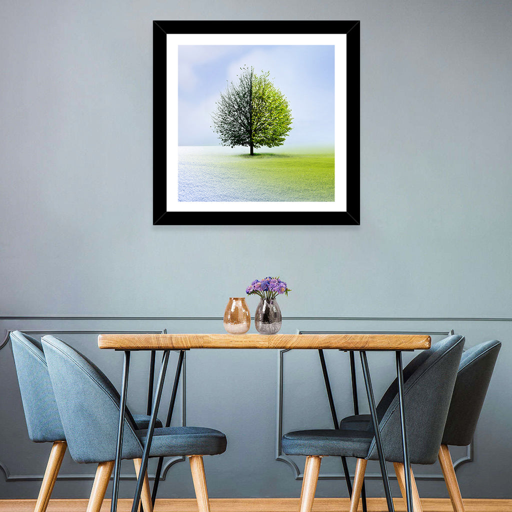 Winter to Spring Tree Wall Art
