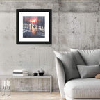 Lone Traveler in Winter Forest Wall Art