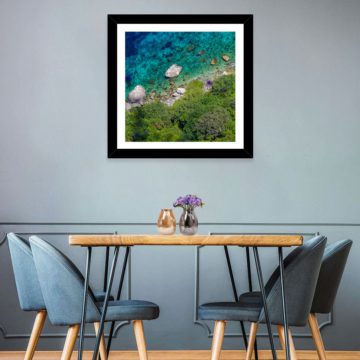 Capri Island Coast Wall Art