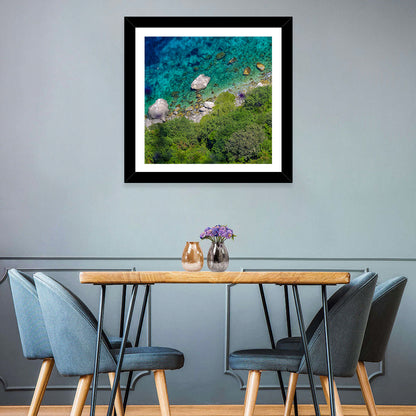 Capri Island Coast Wall Art