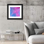 Ethereal Ice Cave Icicles Wall Art