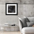 Black Marble with Gold Veins Wall Art