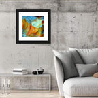 Agate-inspired Rock Pattern Wall Art