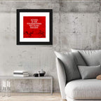 Key to Success on Red Brick Wall Art
