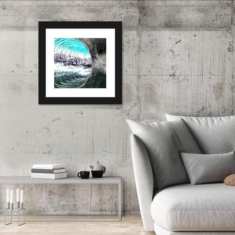 Water Tunnel Concept Wall Art