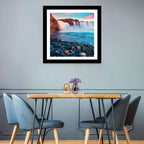Goðafoss Waterfall at Sunset Wall Art