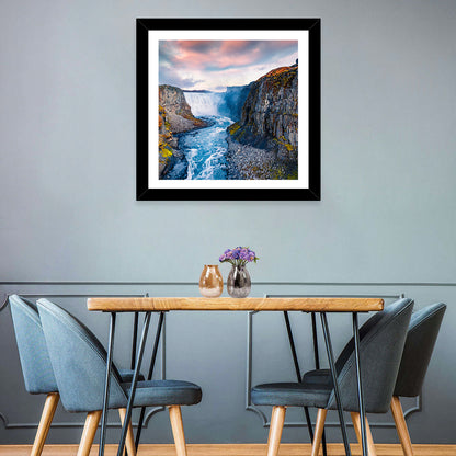 Dettifoss Waterfall Wall Art