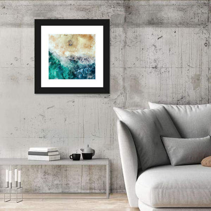 Ocean Beach Abstract Wall Art
