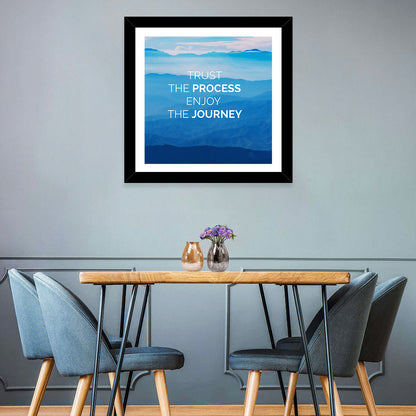 Trust The Process Wall Art