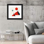 Peak Conversation Minimalist Illustration Wall Art