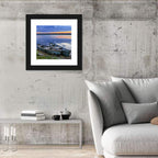 Chained Rowboats at Dusk Wall Art