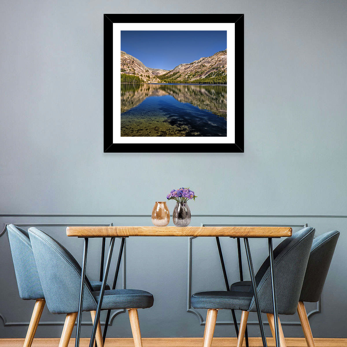Tenaya Lake Reflection Wall Art