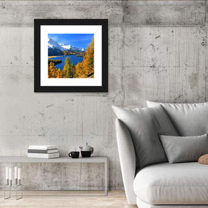 Lake Silsersee Wall Art