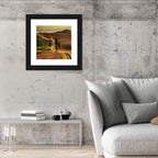Val D’orcia Winding Golden Road Wall Art