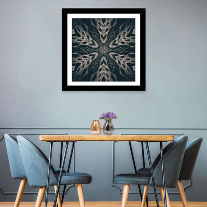 Gothic Demon Mandala Wall Art