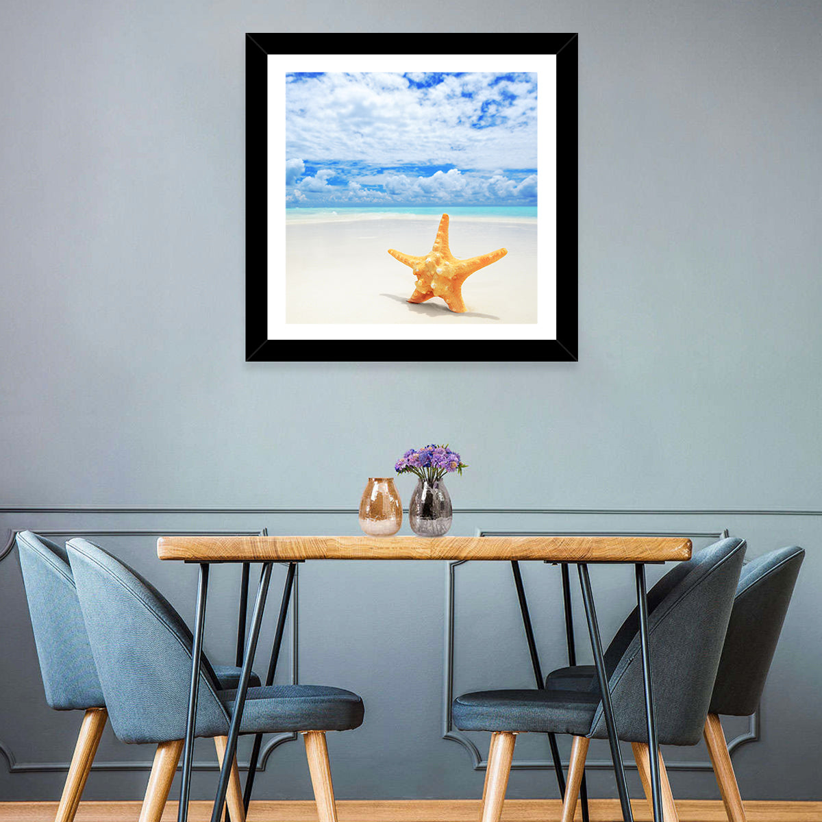 Starfish Beach Concept Wall Art
