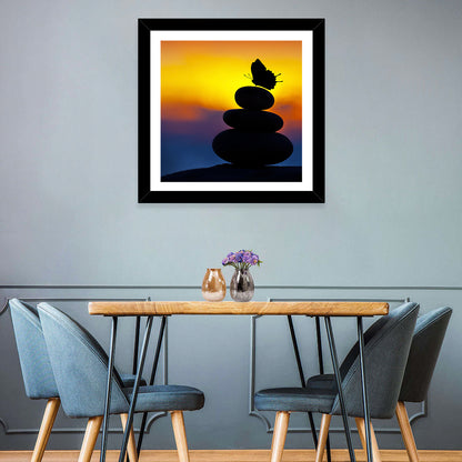 Spa Stones Balance Wall Art