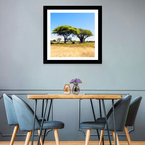 Acacia And Baobab Tree Wall Art